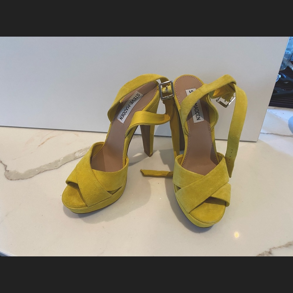 Steve Madden Andrea Platform Sandals NEW!